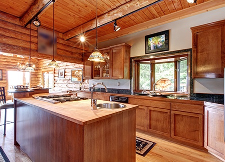 craftsman kitchens are different types of kitchens in the sense that they feature far more wood than others, often feeling more like a cabin.