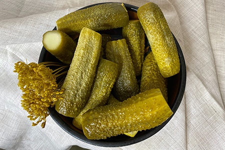 genuine dill pickle is one of the most common pickle types