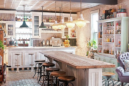 shabby chic kitchen styles are very purposeful yet appear spontaneous