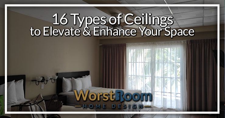 types of ceilings