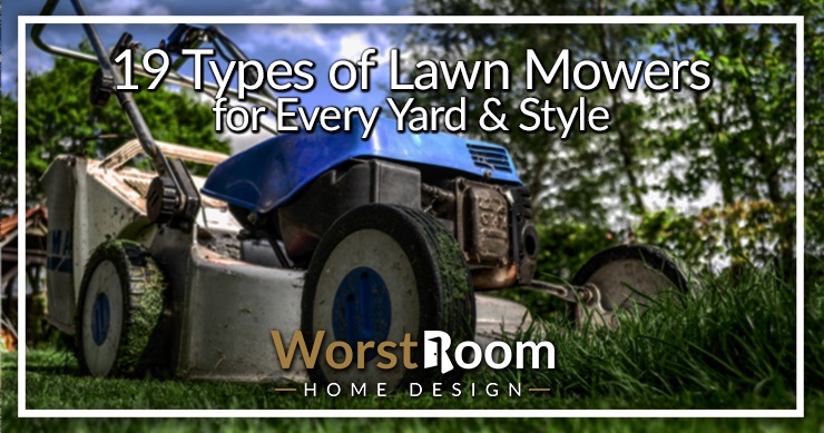 types of lawn mowers