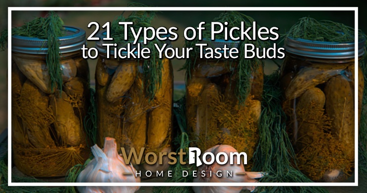 types of pickles