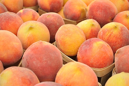 clingstone peaches