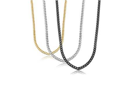 there are different types of chains you can pick if you want to have a bold look and curb chains is your choice for it