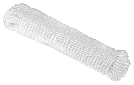 diamond braid types of rope have a fiber core that really increases the strength