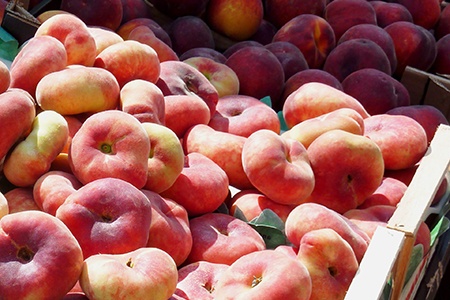 doughnut peaches