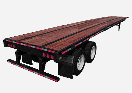 flatbet trailers are the most common trailer types