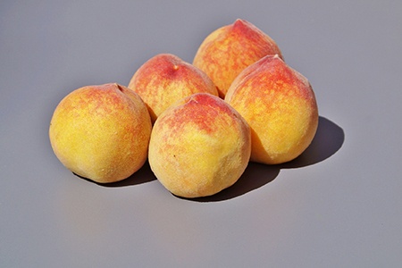halloween peaches