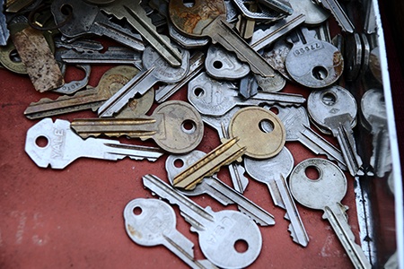 mechanically cut keys are the most common and easy to duplicate types of keys