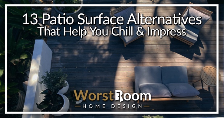 patio surface alternatives