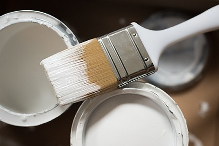 primer are one of the types of wall paints used to help hide any colors that might peek through after the first coat