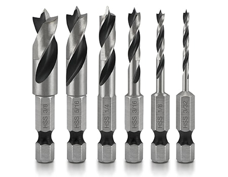 screwdriver drill bits are drill bit shapes that are small enough to fit into adaptable screw drivers