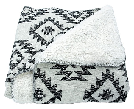 shearling blankets are different types of blankets in that they're soft on one end using real or faux fur and then have a real or faux hide on the other side
