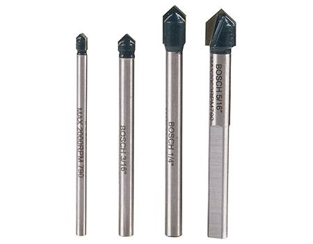 tile drill bits are different drill bits meant to cut holes through tile