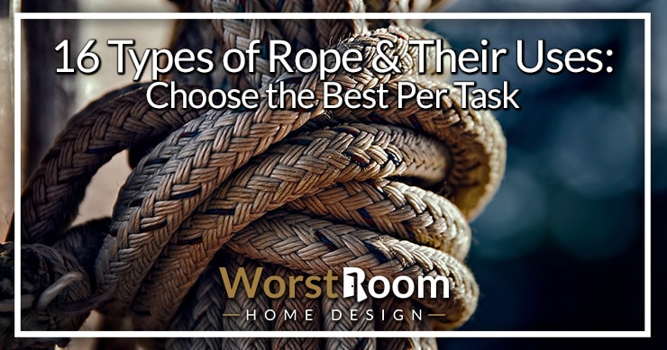 Different rope types and their strength