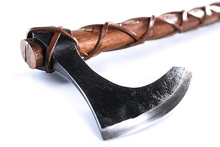 if we are to make a list of axes that are actively used in nowadays, viking axes may not find a place to be on that list; however, it is still popular as a decor in houses
