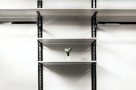 adjustable shelves are one of the most efficient shelf styles