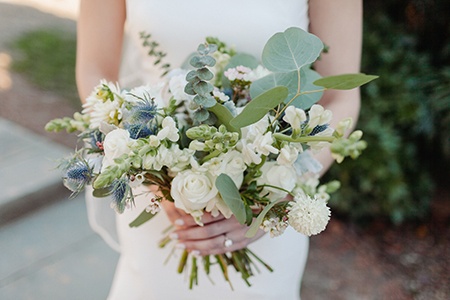 one of the most classic bouquet types is cascade bouquet
