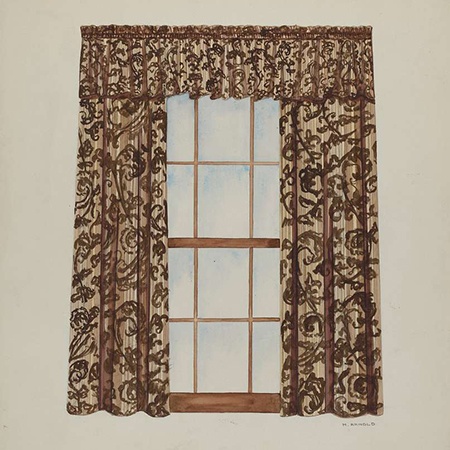 there are different types of window treatments like drapery which are made from thicker fabric
