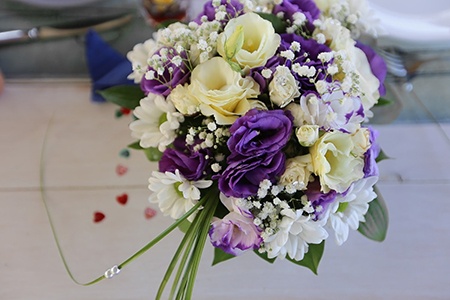 hand tied bouquets