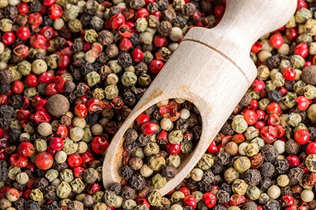there are different kinds of spices that are used for different purposes and pepper is one of them with its various colors and tastes