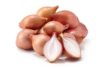 shallots are different kinds of onions that are very flavorful