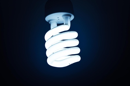 fluorescent light bulbs