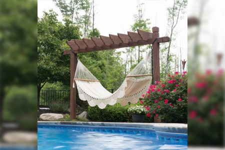 there are different types of hammocks like nicaraguan hammocks that has special fabric which is incredibly soft