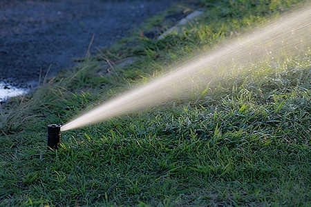 pop-up sprinklers are one of the most commonly used sprinkler head types for irrigation