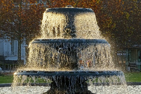 tiered fountains