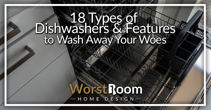 types of dishwashers