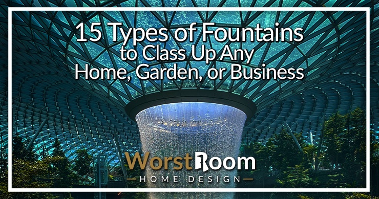 types of fountains