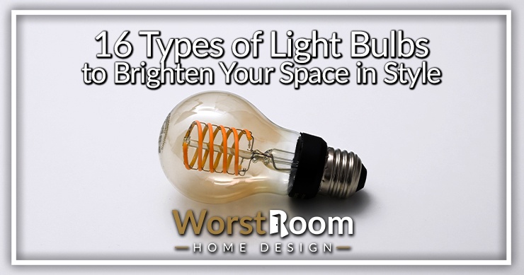 types of light bulbs