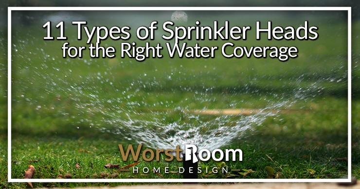 types of sprinkler heads