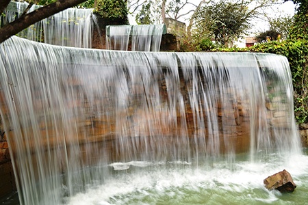 waterfall fountains