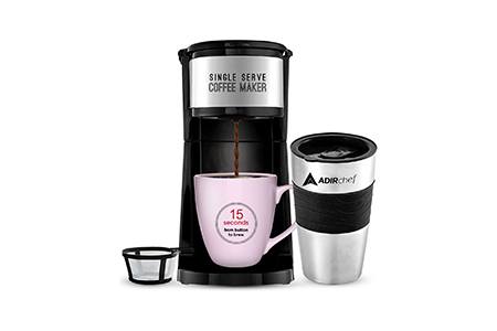 if you are into eco-friendly keurig alternatives then go with adirchef grab n’ go