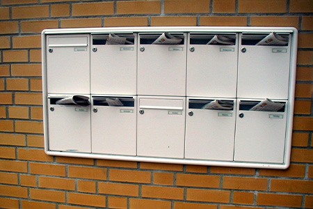 apartment mailboxes