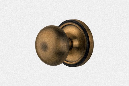 brass door knobs