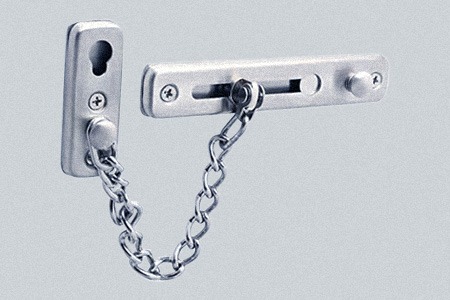 chain locks are one of the most classic types of locks for doors