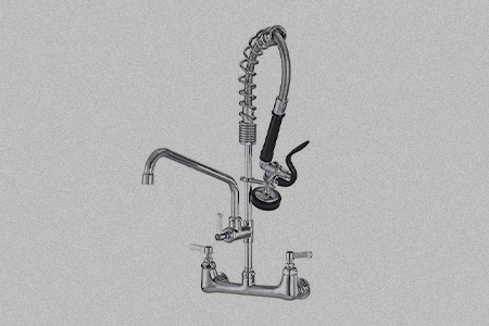 there are different types of kitchen faucets, like commercial kitchen faucet, that are specifically designed for restaurants