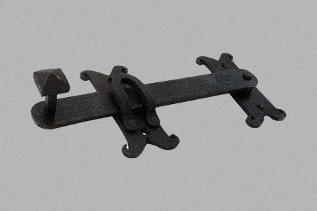 iron gate latches