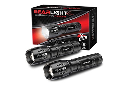 there are different kinds of flashlights but the most efficient ones are led flashlights