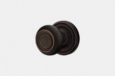 oil-rubbed bronze door knobs