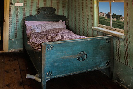 shabby chic headboard