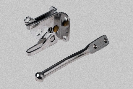 stainless steel gate latches