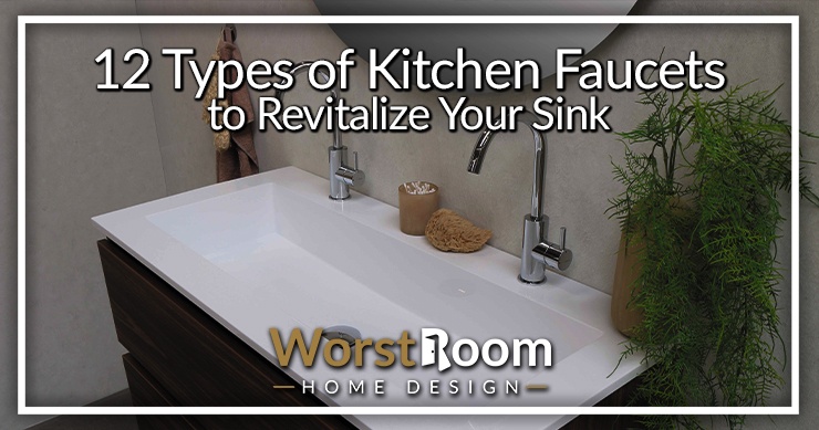 types of kitchen faucets