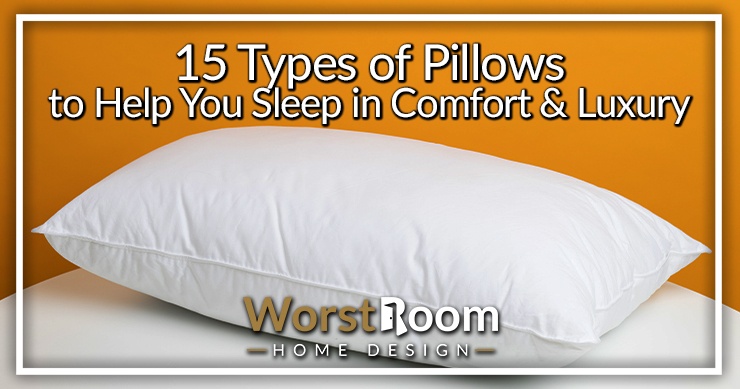 Type best sale of pillows