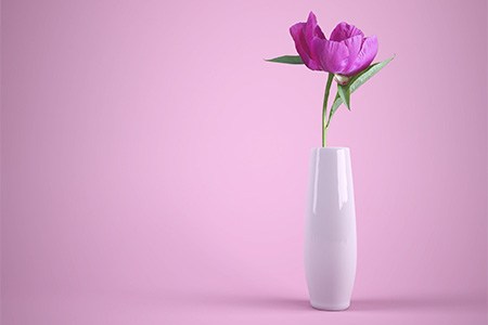 vase can be considered as rolling pin alternative as well