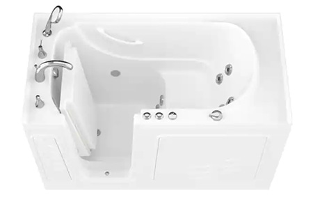 walk-in bathtub