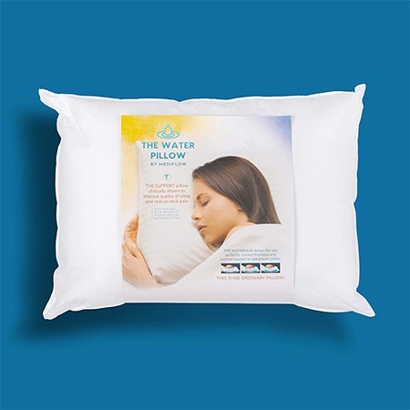 there are different types of pillows that is using water as filler